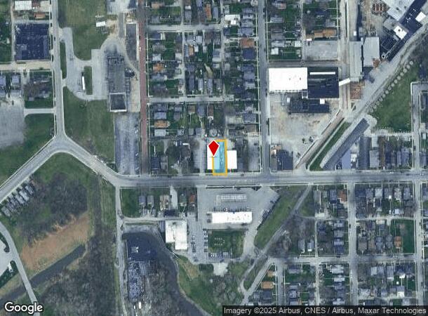  1828 W Main St, Fort Wayne, IN Parcel Map