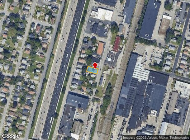 425 Station St, Cranston, RI Parcel Map