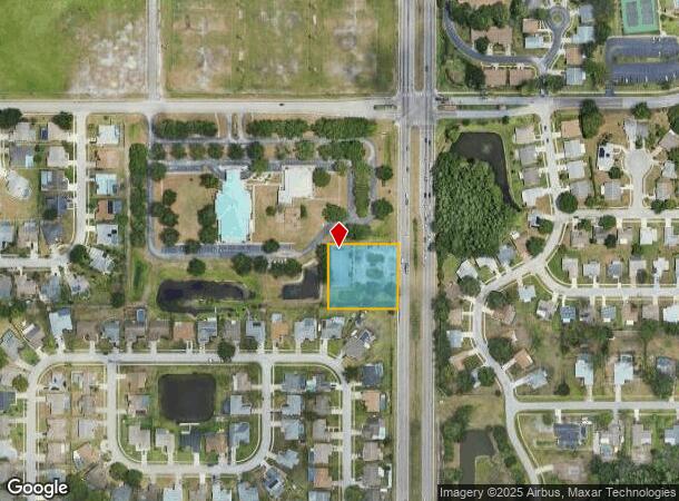 4625 Little Rd, New Port Richey, FL Parcel Map