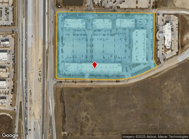  9120 North Fwy, Fort Worth, TX Parcel Map