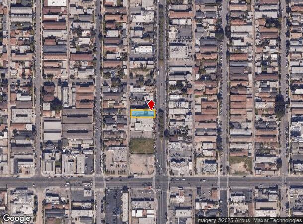 1861 Pacific Ave, Long Beach, CA Parcel Map