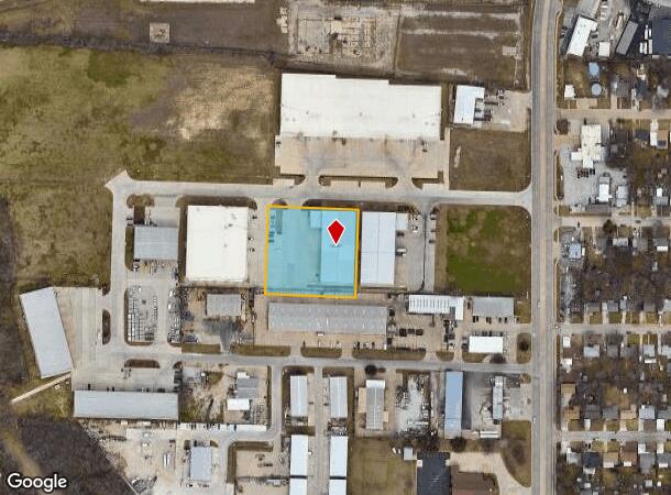 1001 Cook Ln, Fort Worth, TX Parcel Map