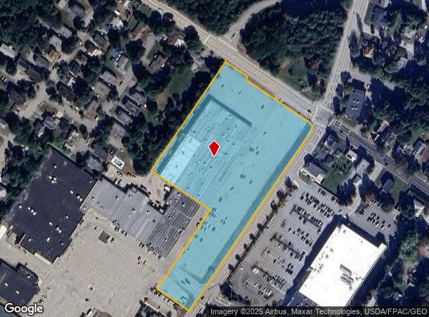  40 East Ave, Lewiston, ME Parcel Map