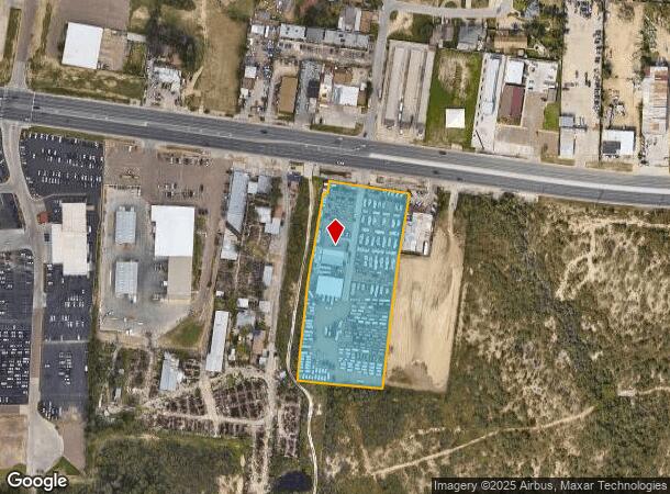  4151 E Saunders St, Laredo, TX Parcel Map