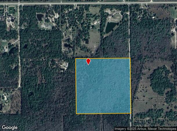  20340 Lazy D Farm Rd, Estero, FL Parcel Map