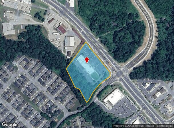 3560 Browns Bridge Rd, Cumming, GA Parcel Map