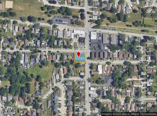  1800 N Taft Ave, Berkeley, IL Parcel Map