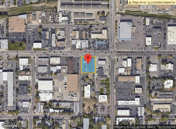  5550 E Evans Ave, Denver, CO Parcel Map