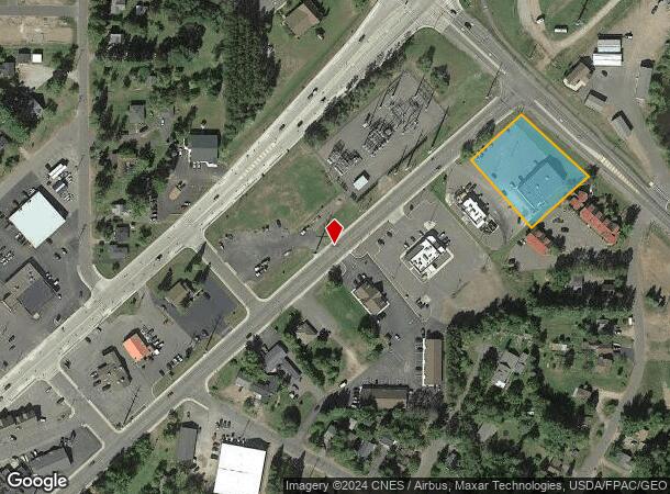  15529 Railroad St, Hayward, WI Parcel Map