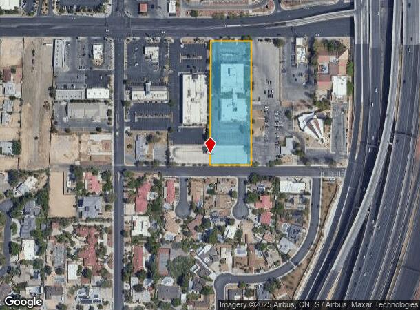  1701 W Charleston Blvd, Las Vegas, NV Parcel Map