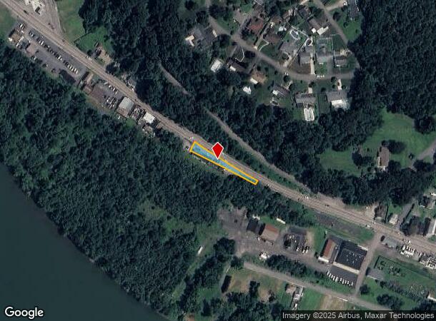  130 E Poplar St, Nanticoke, PA Parcel Map