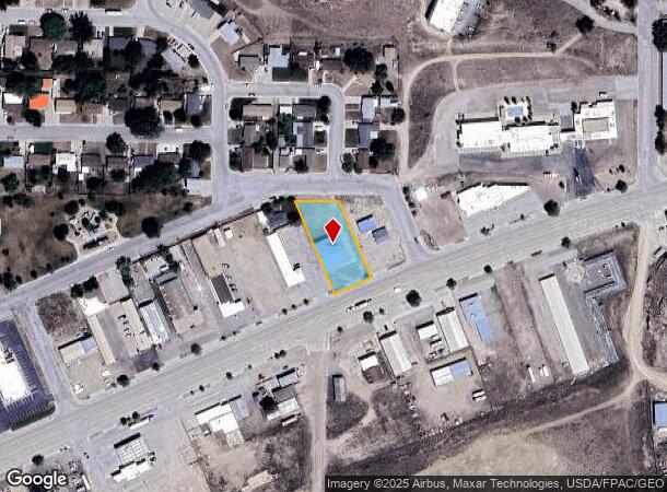 1811 W Spruce St, Rawlins, WY Parcel Map