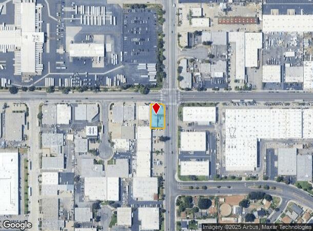 12972 Lakeland Rd, Santa Fe Springs, CA Parcel Map
