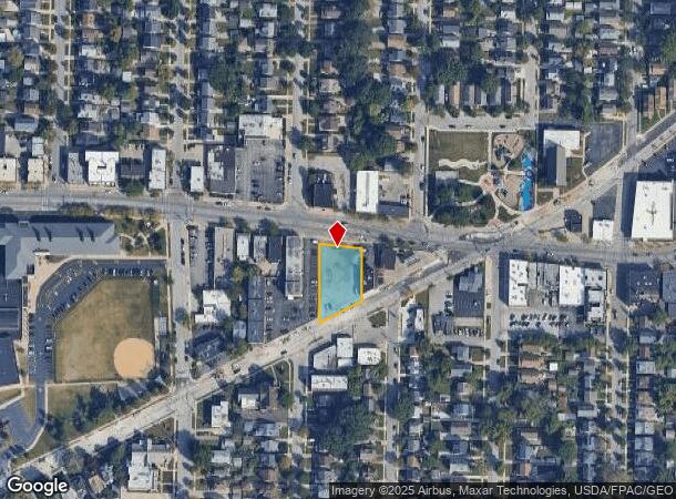 16021 Madison Ave, Lakewood, OH Parcel Map