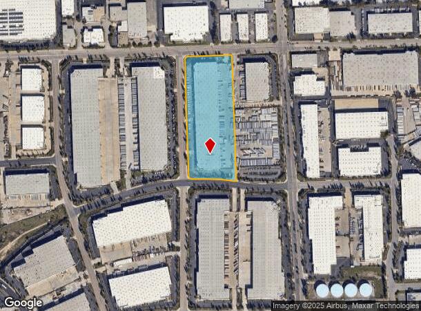 1725 Charles Willard St, Carson, CA Parcel Map