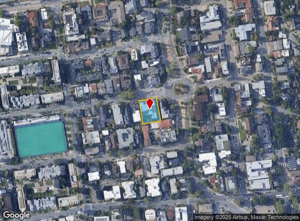  2732 Channing Way, Berkeley, CA Parcel Map