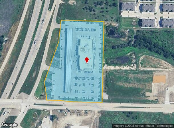 1550 Central Expy, Melissa, TX Parcel Map