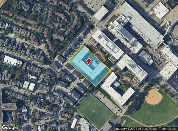  6454 Living Pl, Pittsburgh, PA Parcel Map