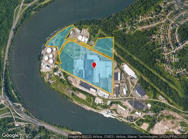 Birch Dr, Weirton, WV Parcel Map