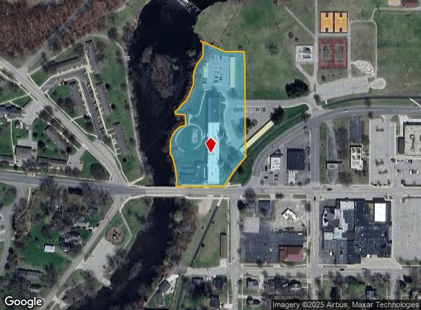  101 N Front St, Belding, MI Parcel Map