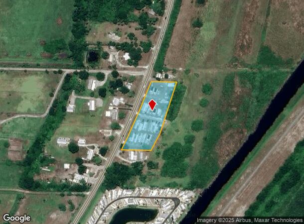  7650 Highway 78 W, Okeechobee, FL Parcel Map