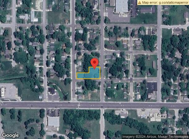  204 S Olive St, Rolla, MO Parcel Map