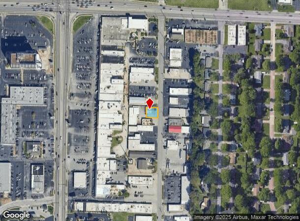 1861 S Stewart Ave, Springfield, MO Parcel Map