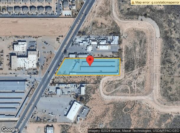  10520 Dyer St, El Paso, TX Parcel Map