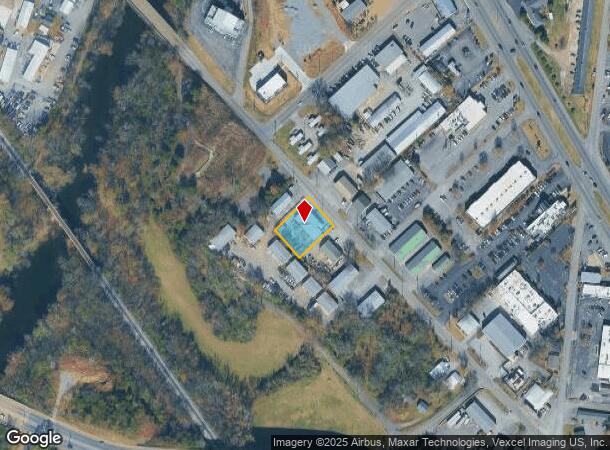  1117 W College St, Murfreesboro, TN Parcel Map