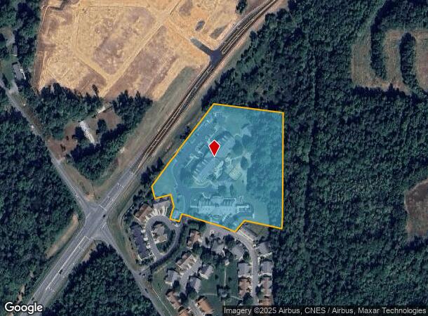501 Blakey Hall Ln, Elon, NC Parcel Map