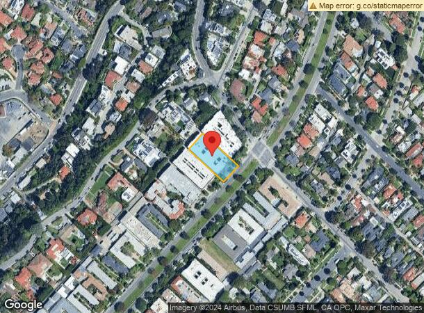  621 San Vicente Blvd, Santa Monica, CA Parcel Map