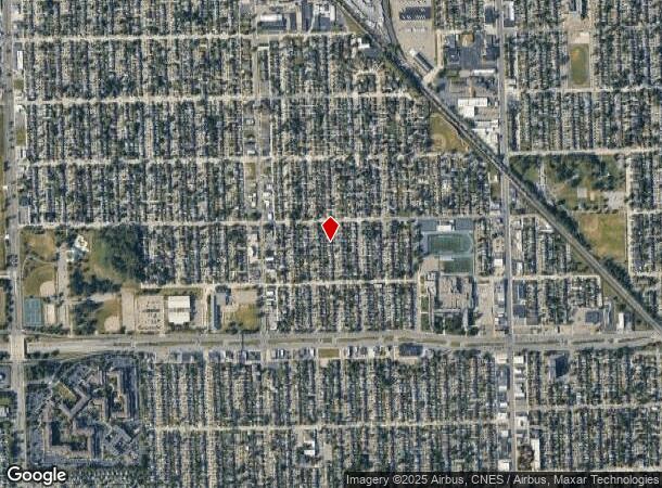  6051 Wyoming St, Dearborn, MI Parcel Map