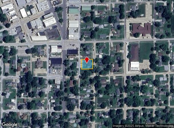  8 S Saint Clair St, Altamont, IL Parcel Map