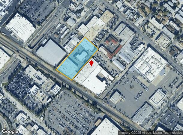 100 E Graham Pl, Burbank, CA Parcel Map