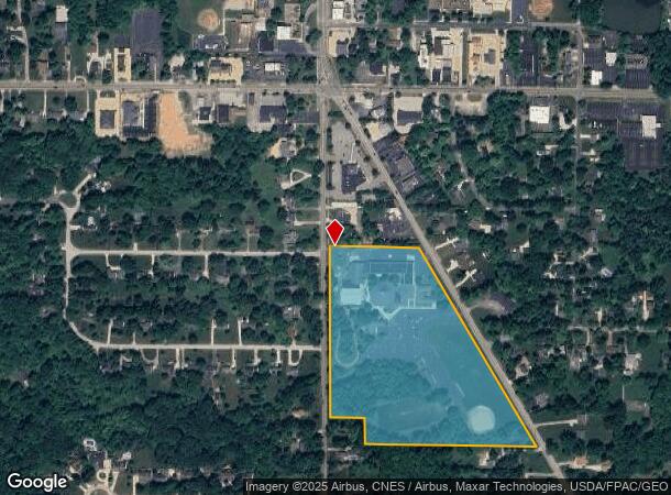  9451 Brandywine Rd, Northfield, OH Parcel Map