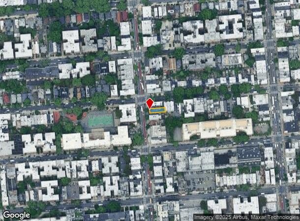 609 Rogers Ave, Brooklyn, NY Parcel Map