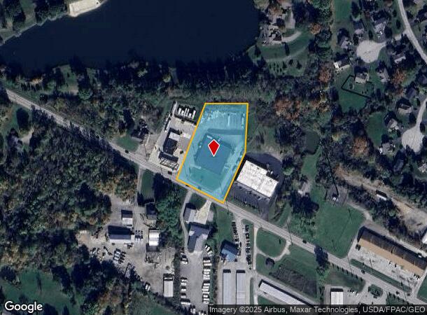  9812 Washington St, Chagrin Falls, OH Parcel Map