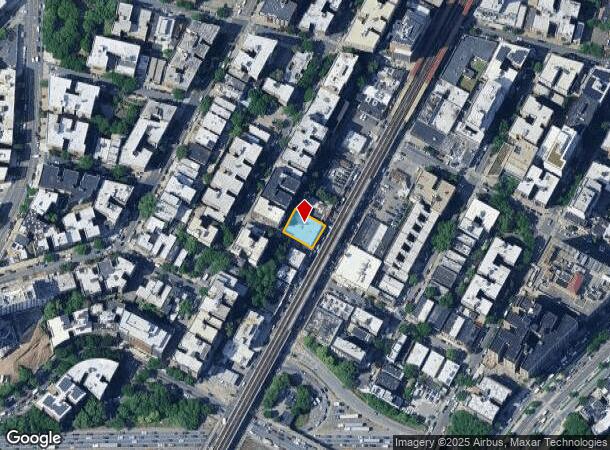  1705 Jerome Ave, Bronx, NY Parcel Map