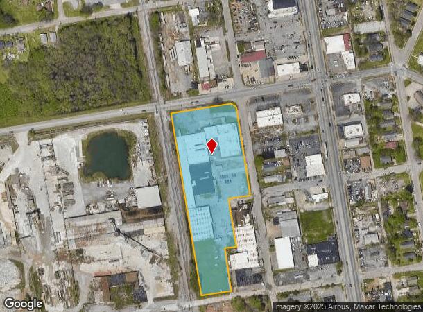 3709 Calhoun Ave, Chattanooga, TN Parcel Map