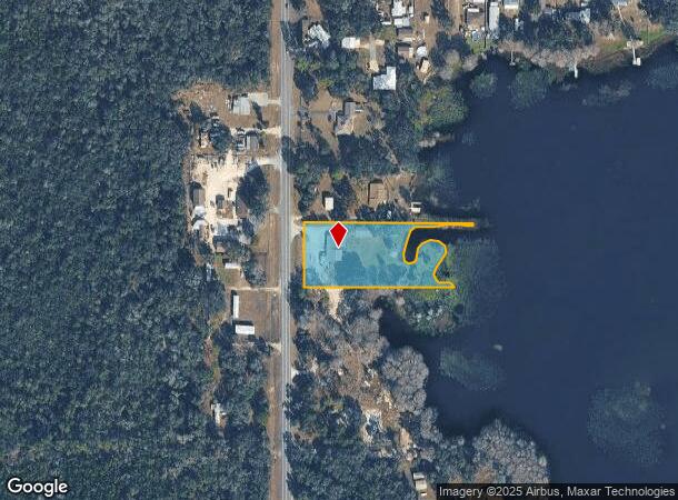 5823 N Carl G Rose Hwy, Hernando, FL Parcel Map