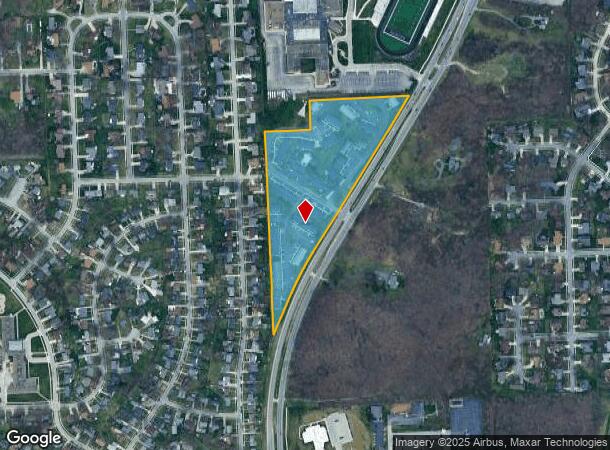  5435 N Clinton St, Fort Wayne, IN Parcel Map