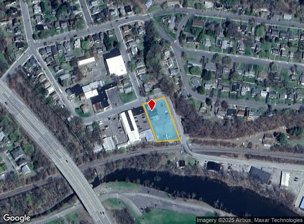  16 Lewis St, Oneonta, NY Parcel Map