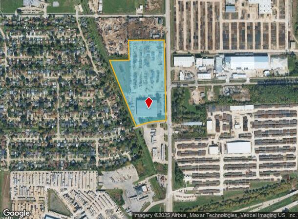 9803 Sheldon Rd, Houston, TX Parcel Map