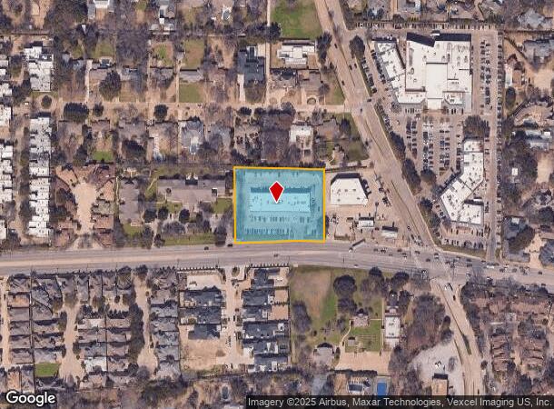  4235 W Northwest Hwy, Dallas, TX Parcel Map