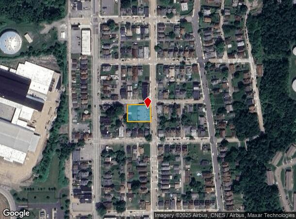 1611 Lenz Ave, Conway, PA Parcel Map