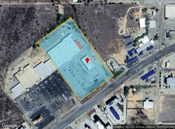  1404 W Wilson St, Borger, TX Parcel Map