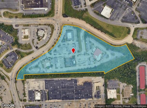  6000 Robinson Center Dr, Pittsburgh, PA Parcel Map