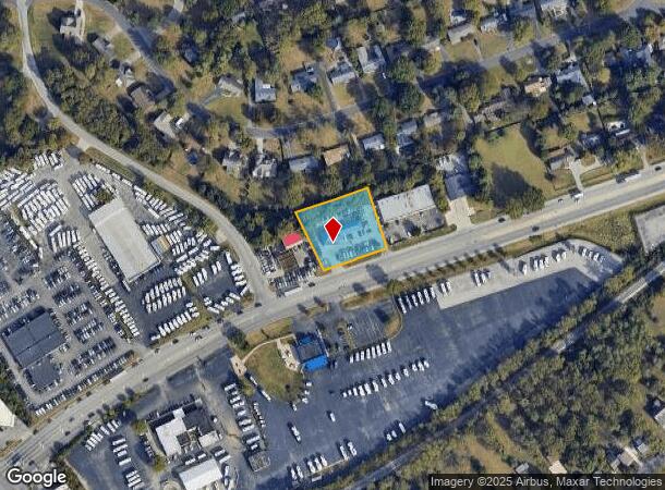  1709 N Broadway, Lexington, KY Parcel Map