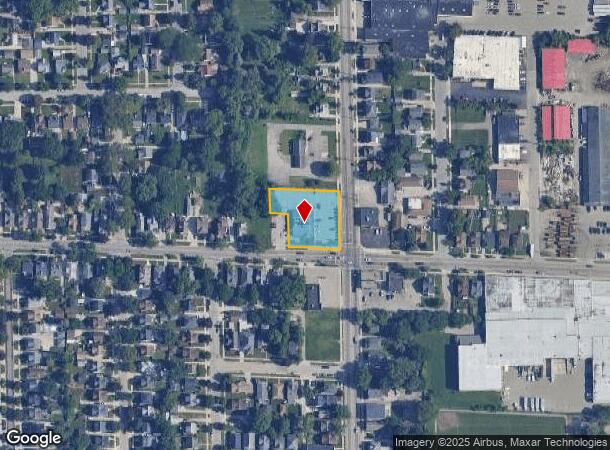  1601 Alpine Ave Nw, Grand Rapids, MI Parcel Map