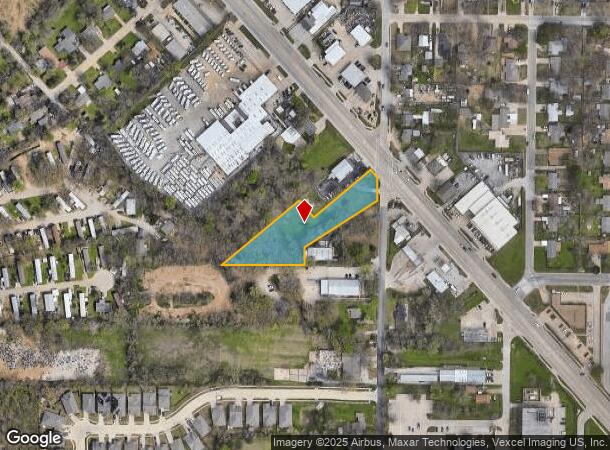 617 Corry A Edwards Dr, Kennedale, TX Parcel Map